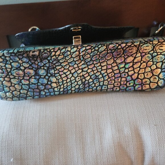 NWT Brahmin Nerida BLACK GALEXIA - Picture 6 of 7